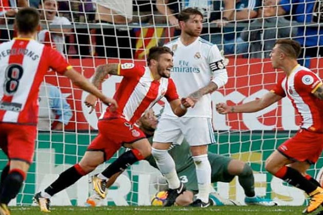 جيرونا يعود إلى الدرجة الأولى في الدوري الإسباني