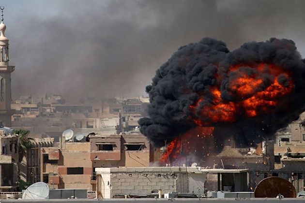 سوريا تعلن إصابة شخصين جراء انفجار عبوة ناسفة فى درعا