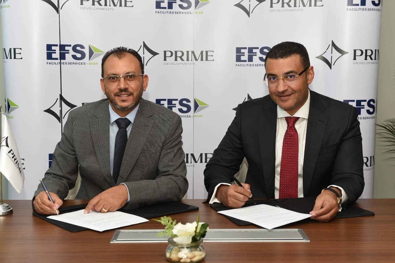 برايم للتطوير توقع مع «EFS» لإدارة وتشغيل مشروعات الشركة فى العاصمة الإدارية