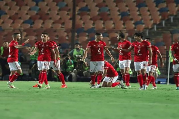 الأهلي يستعد لمباراة الجونة في الدوري