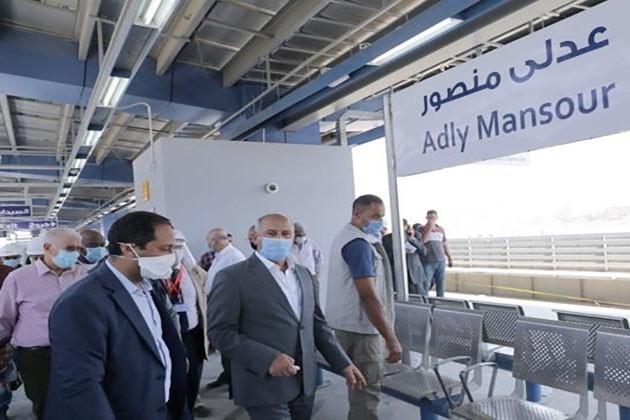 وزير النقل: محطة عدلى منصور المركزية تضم 7 وسائل نقل