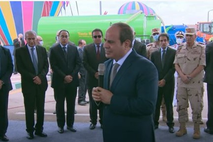 شاهد .. السيسي: أطلقنا الحوار الوطنى لكن مع استثناء فصيل واحد فقط