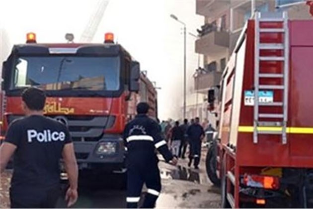 السيطرة على حريق بفرع إحدى شركات المحمول في بنها