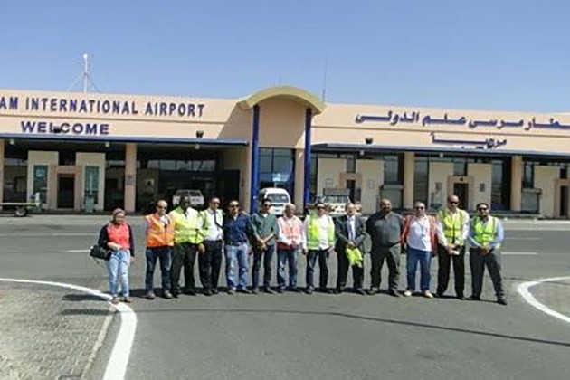 مطار مرسى علم يستقبل 8 رحلات طيران أوروبية ثالث أيام عيد الأضحى