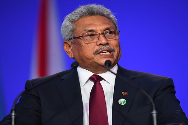 منع الرئيس السريلانكي من مغادرة البلاد وحجزه في المطار