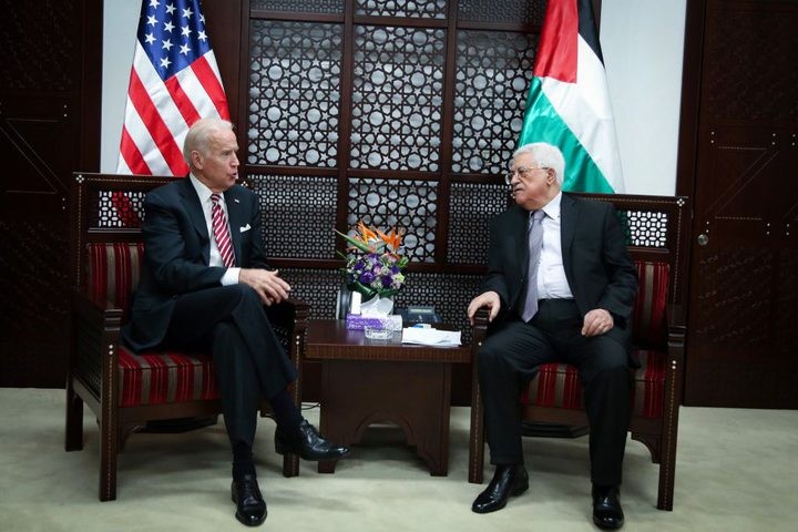 بايدن يصل بيت لحم ويلتقي الرئيس الفلسطيني