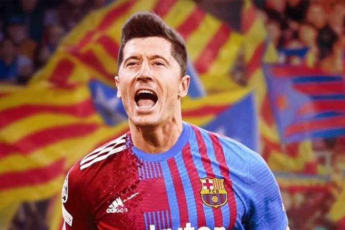 أول تصريح من ليفاندوفسكي بعد الانضمام إلى برشلونة رسميًا
