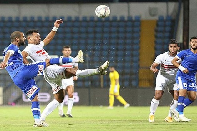 موعد مباراة الزمالك وسموحة الليلة