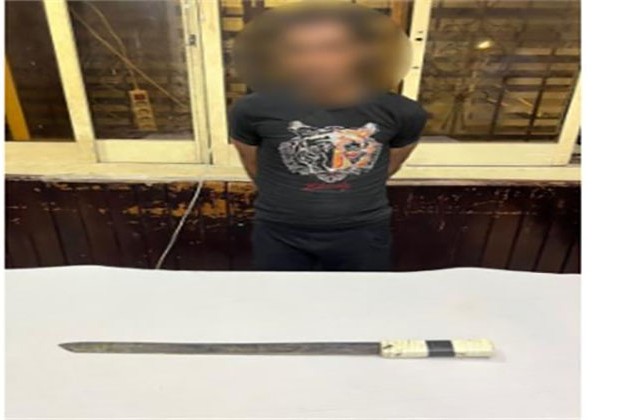 القبض على شخص هاجم فتاة بسلاح أبيض في رمسيس