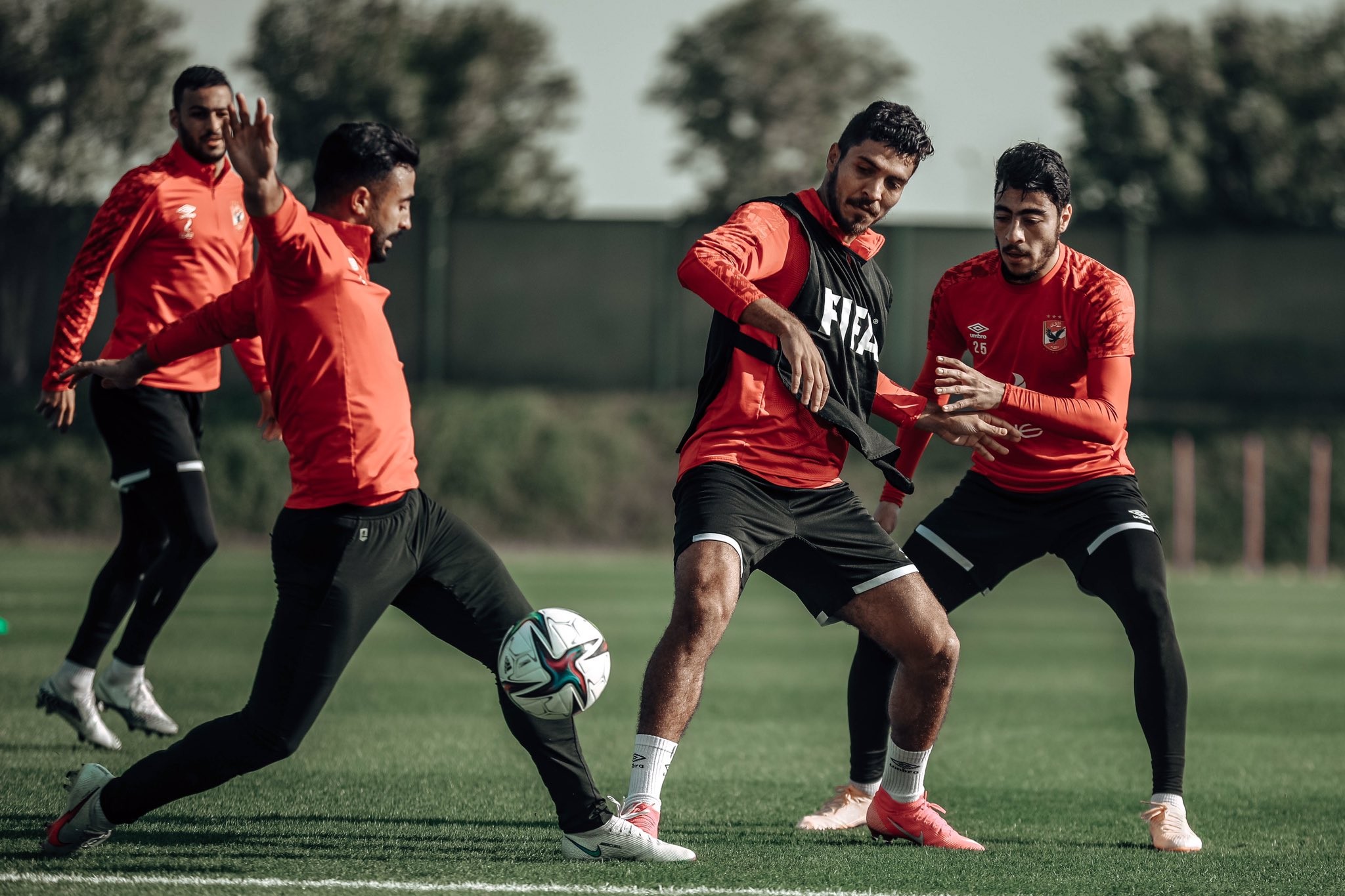 الأهلي يواصل تدريباته استعدادا لمواجهة الاتحاد السكندري