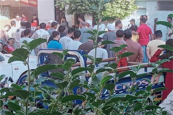تشييع جثامين 9 ضحايا حادث تصادم سيارتين بالمنيا