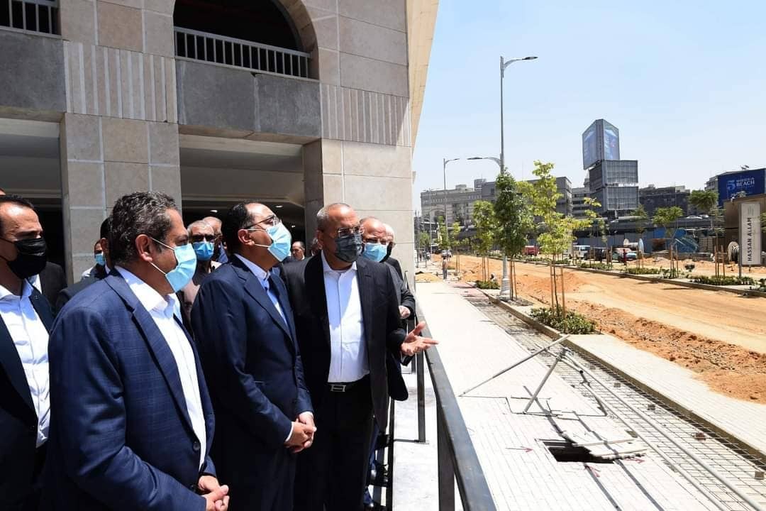 رئيس الوزراء يتفقد مشروع تطوير منطقة مثلث ماسبيرو قبل بدء التسليم
