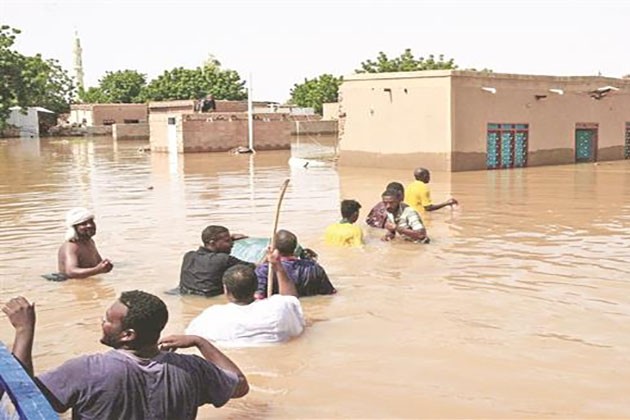 مصرع وإصابة 77 شخصا وتدمير 8 آلاف منزل في السودان بسبب السيول