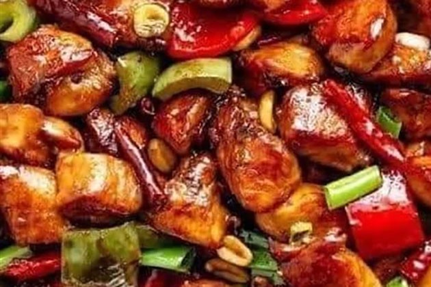 طريقة عمل الدجاج كونج باو بمذاق مختلف