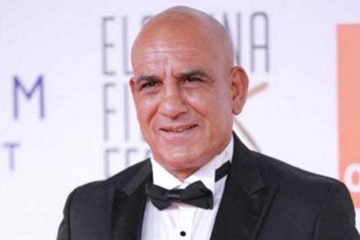 شاهد..محمد لطفى فى أحدث ظهورله بصحبة نجل عمرو دياب