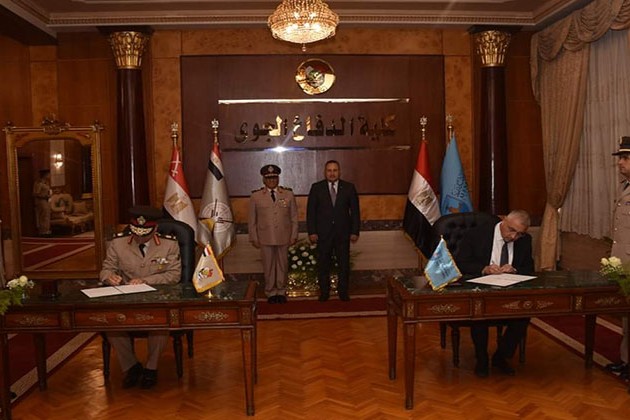 بروتوكول تعاون بين كليتي الدفاع الجوي وهندسة الإسكندرية لتحديد الدرجات العلمية