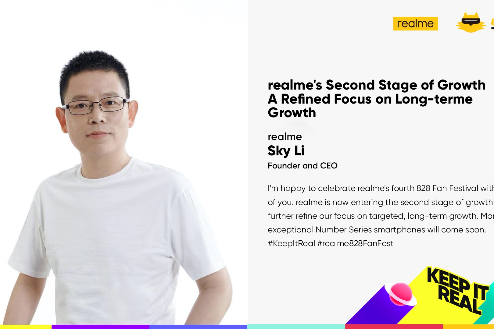 realme is committed to the development of local markets, forging 15 markets to reach 1 million sales units