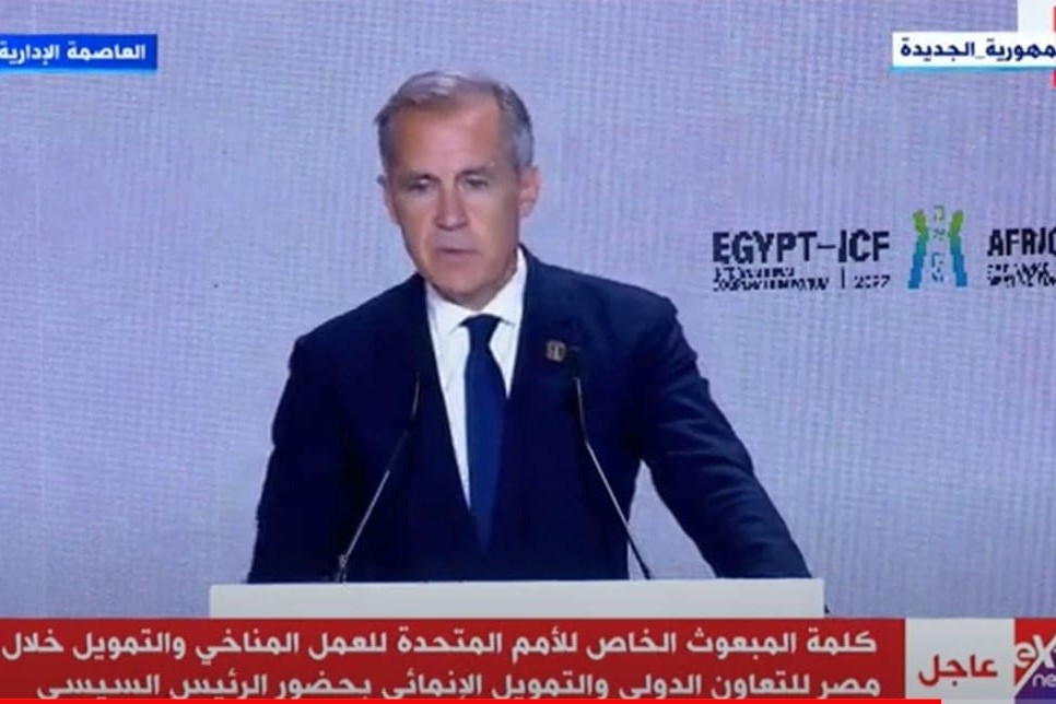 د.مارك كارني المبعوث الخاص للأمم المتحدة للعمل المناخي والتمويل يشيد بتنظيم منتدى مصر للتعاون الدولي والتمويل الإنمائي*