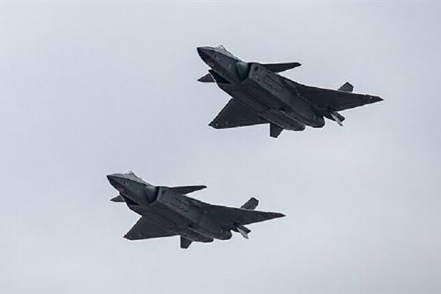 17 طائرة حربية صينية تعبر مضيق تايوان