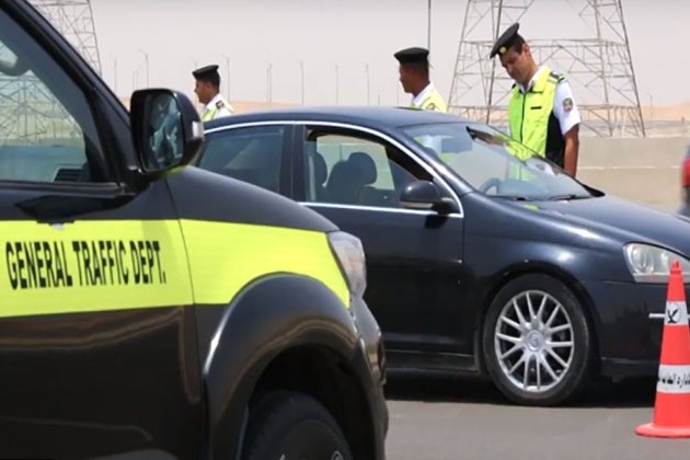 كثافات مرورية متوسطة بشوارع وميادين القاهرة والجيزة