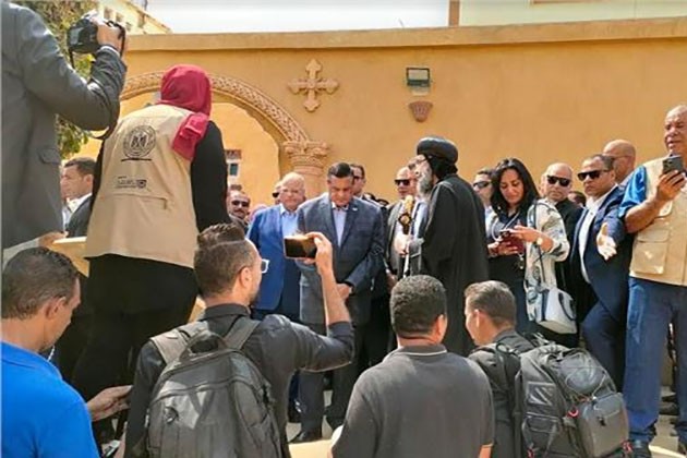 جولة لوزيري السياحة والتنمية المحلية ومحافظ القاهرة بـ«بئر مريم»|