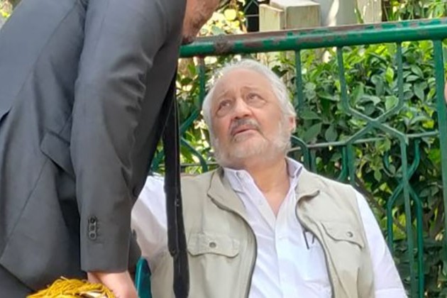 اليوم.. الفنان خالد زكي يتلقى عزاء زوجته في الشيخ زايد