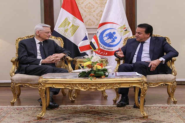 وزير الصحة يستقبل سفير فرنسا لدى مصر لبحث تعزيز التعاون بين البلدين