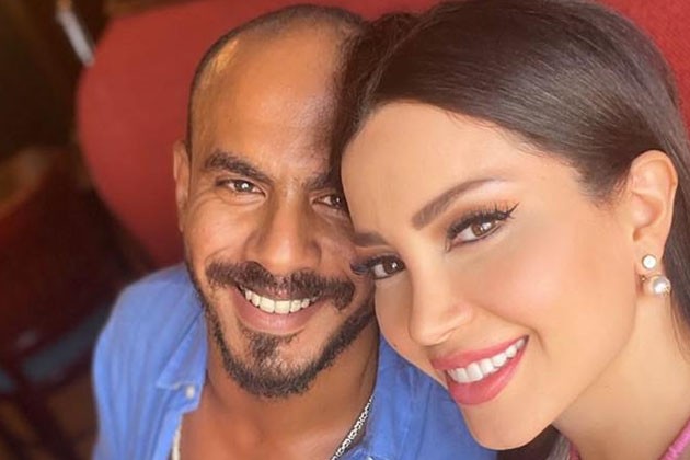 نسرين طافش تلغى متابعة زوجها وتحذف صورهما من إنستجرام