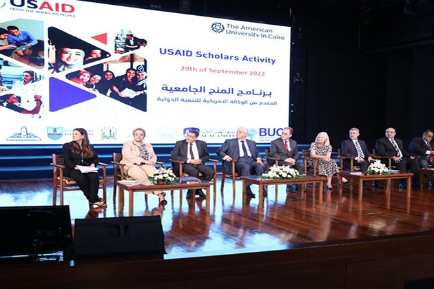 وزير التعليم العالي يشهد فعاليات استقبال الدفعة الثالثة من برنامج المنح الجامعية المُقدم من الوكالة الأمريكية