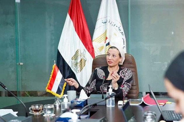 وزيرة البيئة تعقد اجتماعا موسعا مع رئيس مجلس إدارة الشركة المنظمة